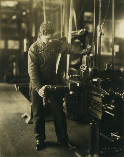 ARTHUR P. BEDOU (1882 - 1966) Machine Operator.